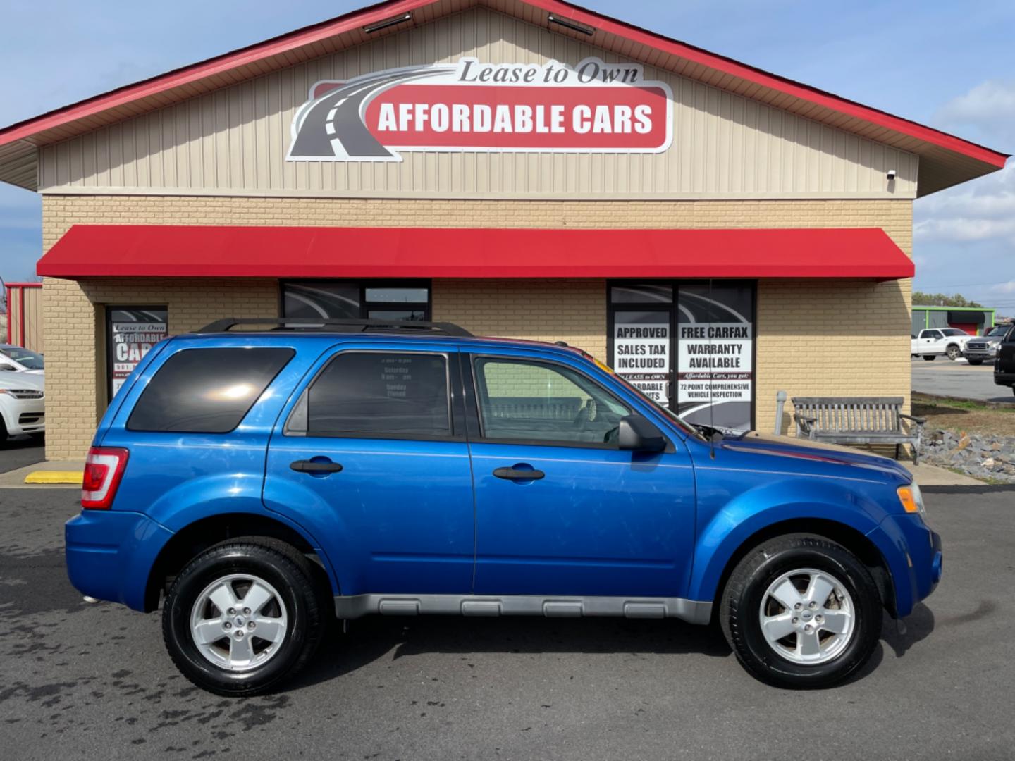 2011 Blue Ford Escape (1FMCU0D76BK) with an 4-Cyl, 2.5 Liter engine, Automatic, 6-Spd w/Overdrive transmission, located at 8008 Warden Rd, Sherwood, AR, 72120, (501) 801-6100, 34.830078, -92.186684 - Photo#0